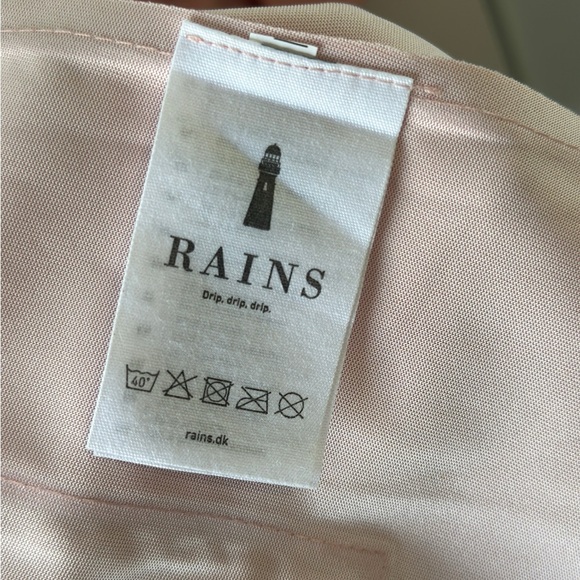 Rains Jacket, Pink S/M - Picture 5 of 15